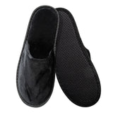 Ciabattine Luxury nere in velour
