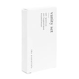 Set Cosmetico in astuccio di cartone bianco