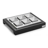 Espositore Refrigerato 6 Ciotole Porcellana, trendy Bar - Pintinox