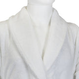 Accappatoio modello collo a scialle in spugna soft touch, 380g/m2