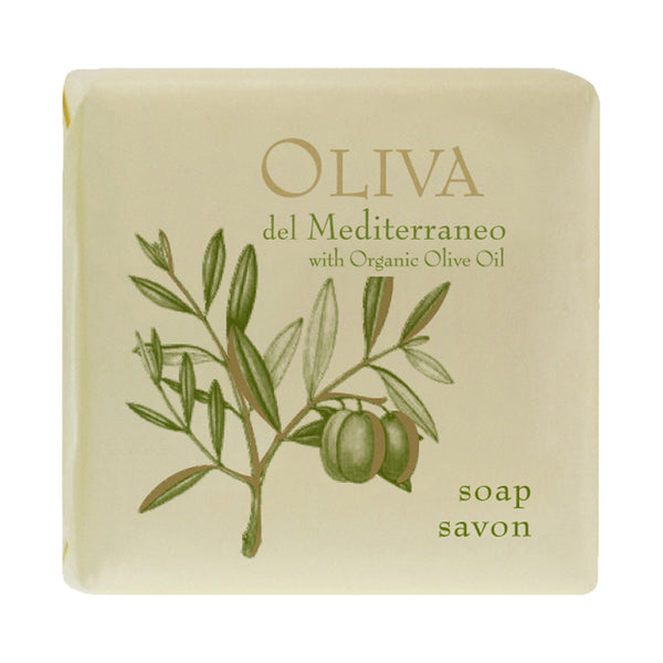 Sapone incartato, 40 gr - Oliva del Mediterraneo