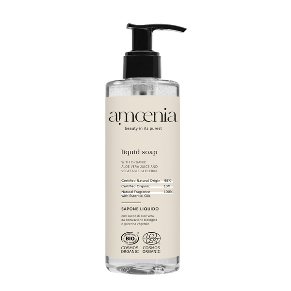 Dispenser ricaricabile Sapone Liquido 300 ml - Amoenia Cosmos