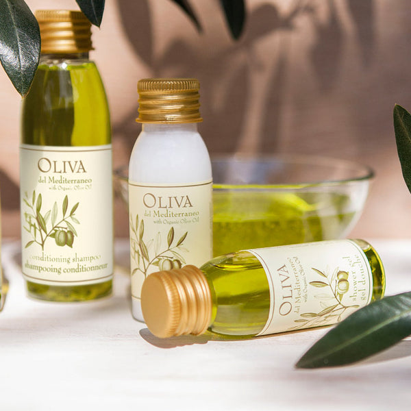 Shampoo e Balsamo, 60 ml - Oliva del Mediterraneo