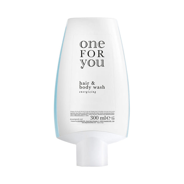 Dispenser Con-Tatto Bagnodoccia e Shampoo, 300 ml - One For You