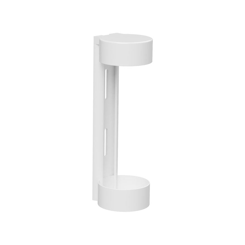 Supporto da muro in plastica bianco per dispenser Trend