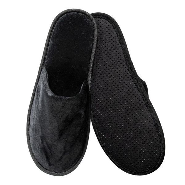Ciabattine Luxury nere in velour