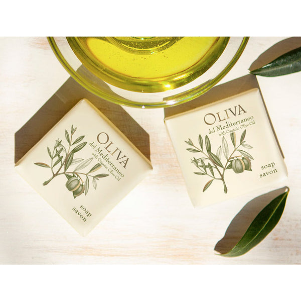 Sapone incartato, 40 gr - Oliva del Mediterraneo