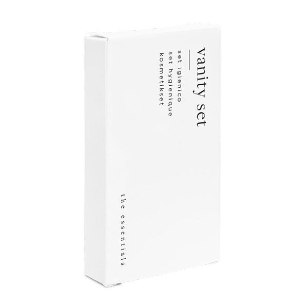 Set Cosmetico in astuccio di cartone bianco
