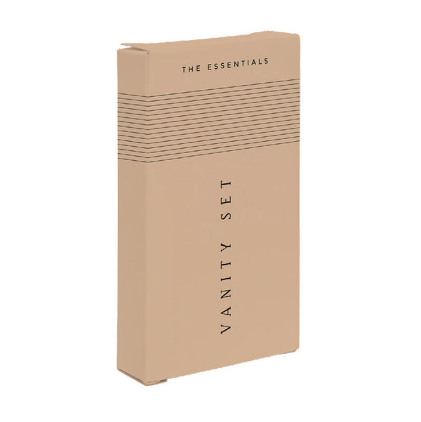 Set Cosmetico in astuccio di cartone Kraft