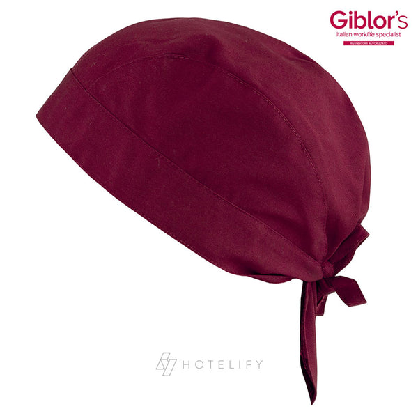 Bandana, Colore Bordeaux - Giblor's