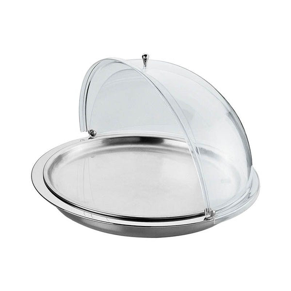 Piatto Affettati Doppia Parete Con Refrigeranti E Cupola Apribile, Buffet Inox - Pintinox