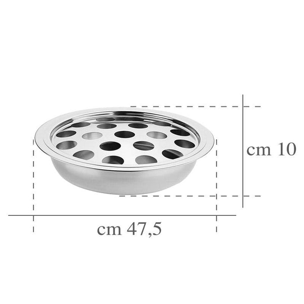 Porta Yogurt 19 Fori Con Refrigeranti, Buffet Inox - Pintinox