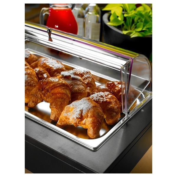 Vassoio Per Brioches Riscaldato Con Resistenza Elettrica, Wengé, Buffet Classic - Pintinox