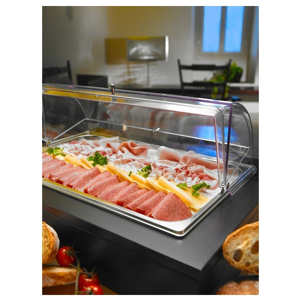 Vassoio Per Affettati Refrigerato, Wengé, Buffet Classic - Pintinox