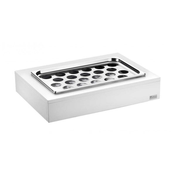 Porta Yogurt Refrigerato Con 22 Spazi, Bianco, Buffet 5 Stelle - Pintinox