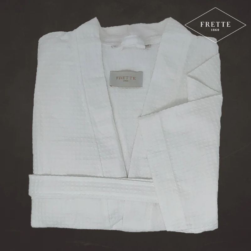 Accappatoi Modello Kimono in Spugna a Nido d'Ape 235g/m2 - frette