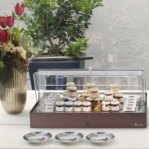 Porta Burro E Marmellata Refrigerato con Base Bassa, Buffet Caleido - Pintinox