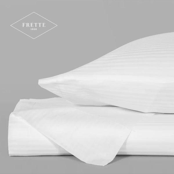 Federa a sacco in raso rigato 300 fili, 50x80 cm - Frette