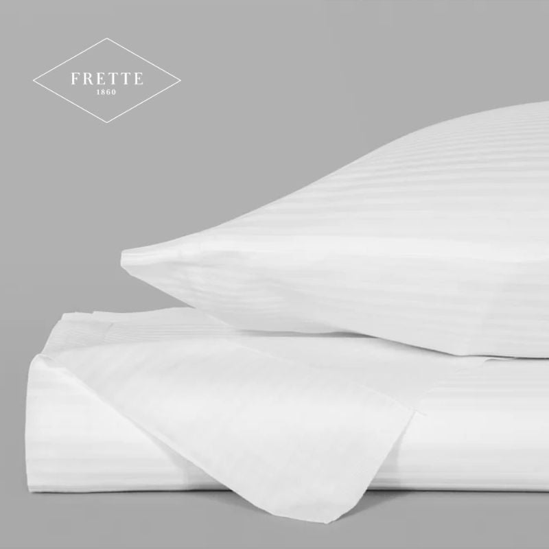 Federa a sacco in raso rigato 300 fili, 50x80 cm - Frette