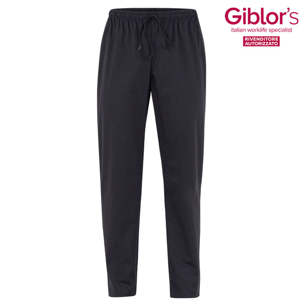 Pantalone Plutone, Colore Nero - Giblor's