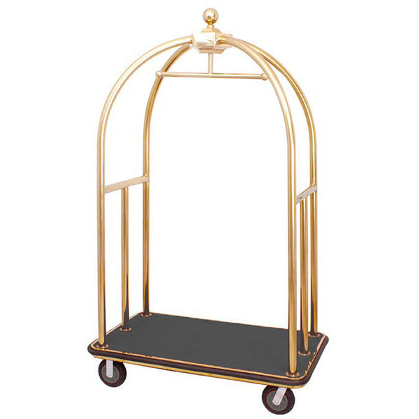 Carrello Portavaligie finitura Gold