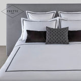 Copripiumino Raso Liscio 300 fili New York cm 260x240 (matrimoniale) - Frette
